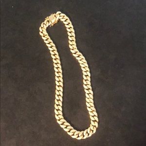 Gold Cubic Zirconia Chain